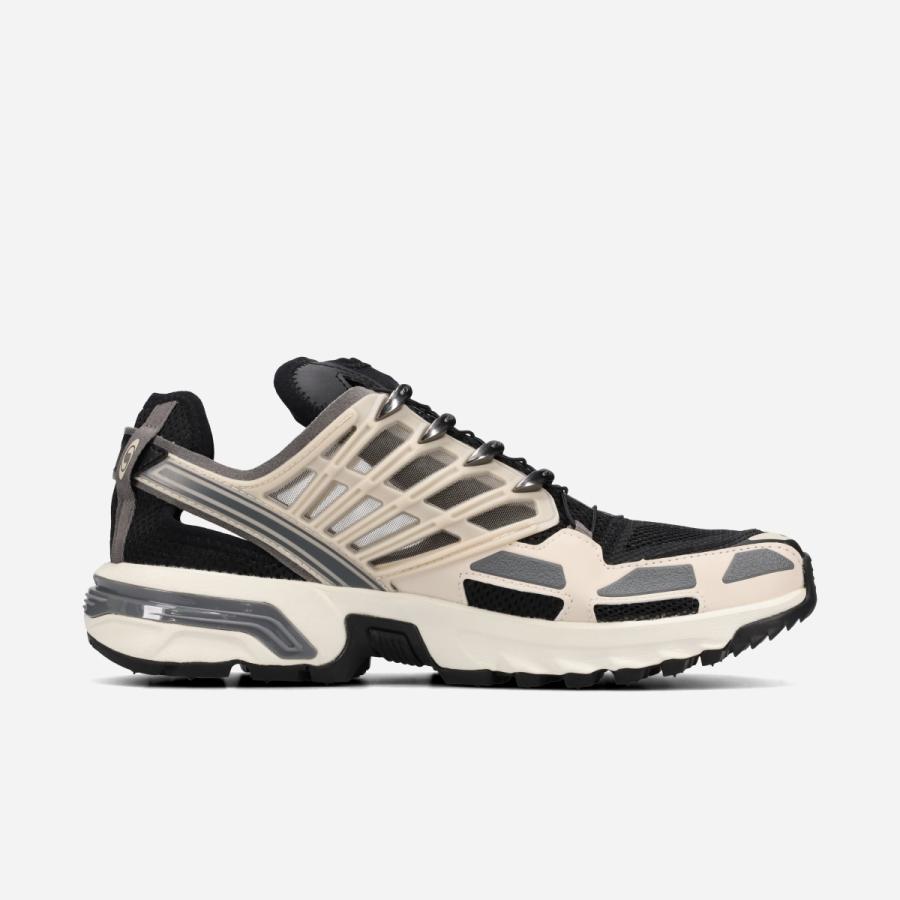 SALOMON ACS PRO SHELL サロモン ACS プロ シェル メンズ レディース RAINY DAY/BLACK/CASTLEROCK グレー L47957000の画像