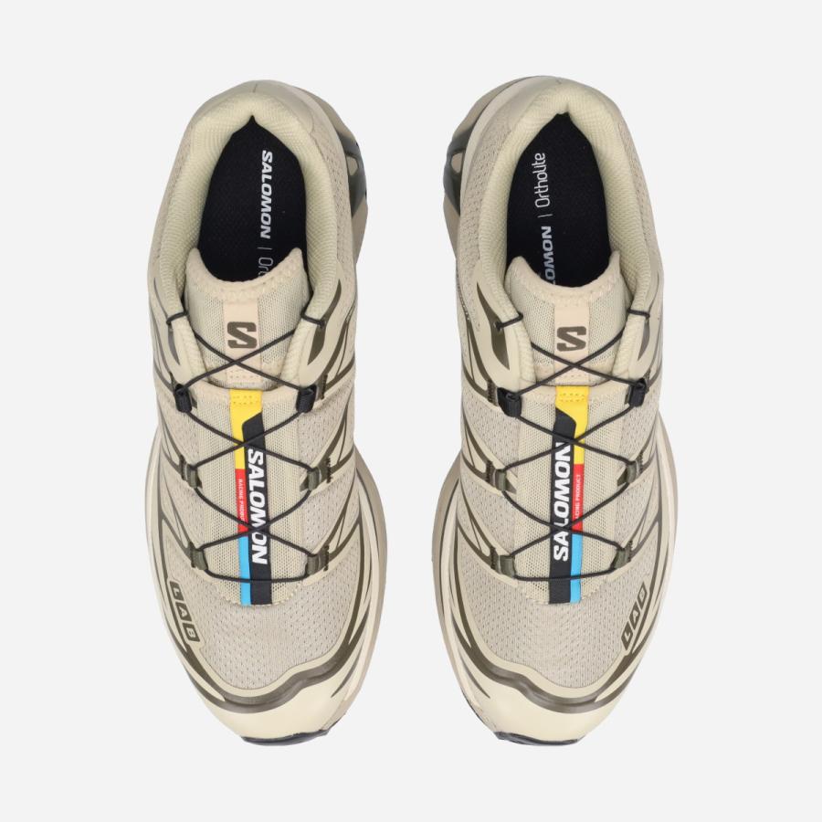 SALOMON ベージュスニーカー 26cm ☆salomon☆X-ALP LEATHER☆ホワイト/ベージュ☆ (Salomon/スニーカー