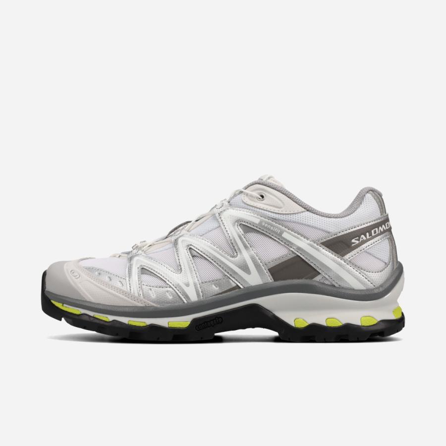 SALOMON XT-QUEST サロモン エックスティー クエスト メンズ レディース LUNAR ROCK/FTW SILVER/BRIGHT CHARTREUSE シルバー L49147500の画像