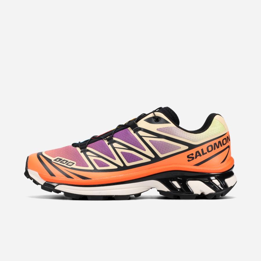 SALOMON XT-6 サロモン エックスティー 6 メンズ レディース BLACK/ALMOND CREAM/DRAGON FIRE ブラック L49154300の画像