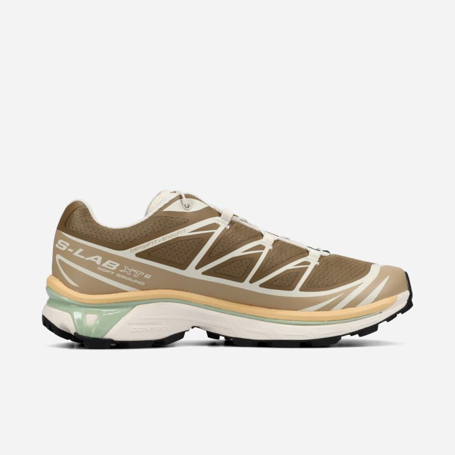 【超美品】SALOMON S-LAB XT6 イエロー×ブラウン　24cm SALOMON（サロモン） SALOMON XT-6 エックスティー 6 メンズ