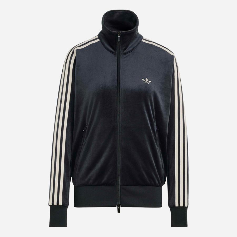 adidas FIREBIRD VELOUR TRACK TOP アディダス ファイヤーバード ベロア トラックトップ メンズ レディース BLACK ブラック LC8070 | adidas Originals