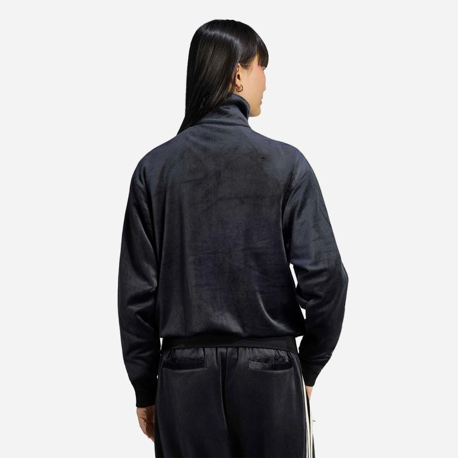 adidas FIREBIRD VELOUR TRACK TOP アディダス ファイヤーバード ベロア トラックトップ メンズ レディース BLACK ブラック LC8070 | adidas Originals | 02