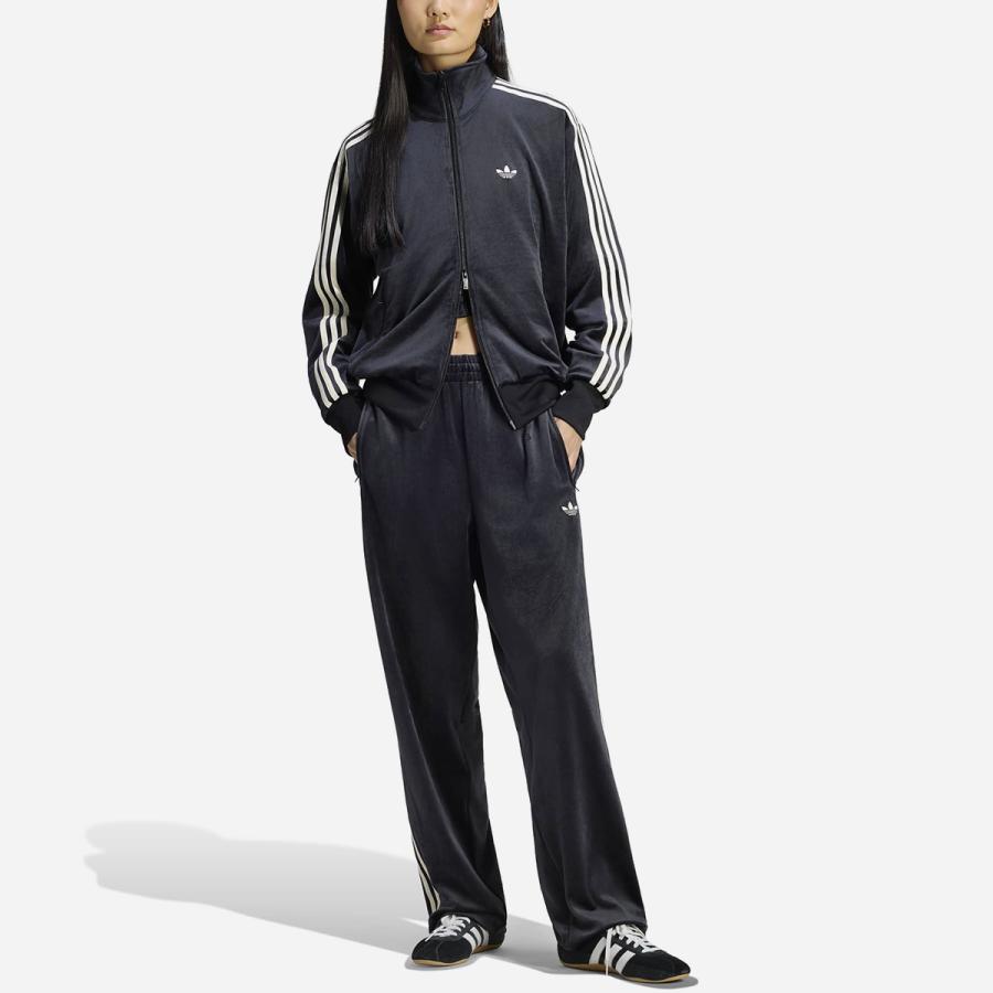 adidas FIREBIRD VELOUR TRACK TOP アディダス ファイヤーバード ベロア トラックトップ メンズ レディース BLACK ブラック LC8070 | adidas Originals | 03