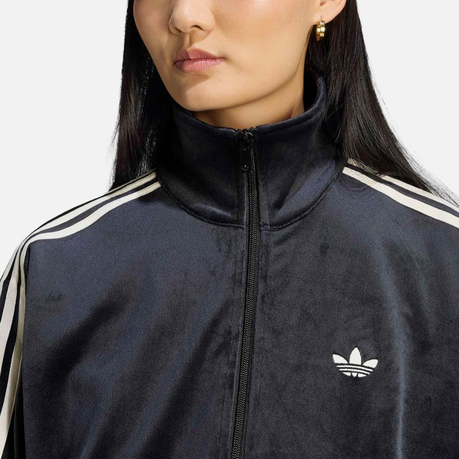 adidas FIREBIRD VELOUR TRACK TOP アディダス ファイヤーバード ベロア トラックトップ メンズ レディース BLACK ブラック LC8070 | adidas Originals | 04