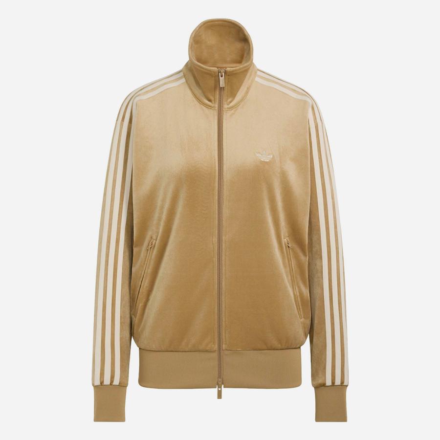 adidas FIREBIRD VELOUR TRACK TOP アディダス ファイヤーバード ベロア トラックトップ メンズ レディース CARDBOARD ベージュ LC8071 | adidas Originals