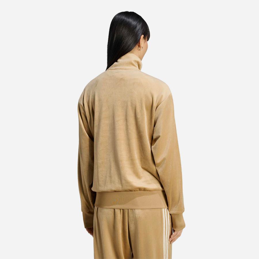 adidas FIREBIRD VELOUR TRACK TOP アディダス ファイヤーバード ベロア トラックトップ メンズ レディース CARDBOARD ベージュ LC8071 | adidas Originals | 02
