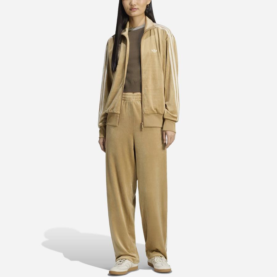 adidas FIREBIRD VELOUR TRACK TOP アディダス ファイヤーバード ベロア トラックトップ メンズ レディース CARDBOARD ベージュ LC8071 | adidas Originals | 03