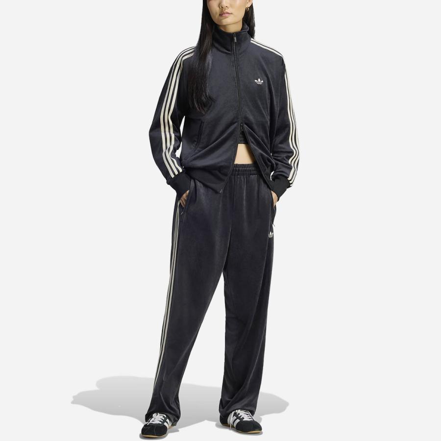 adidas FIREBIRD VELOUR TRACK PANTS アディダス ファイヤーバード ベロア トラック パンツ メンズ レディース BLACK ブラック LC8085 | adidas Originals | 03