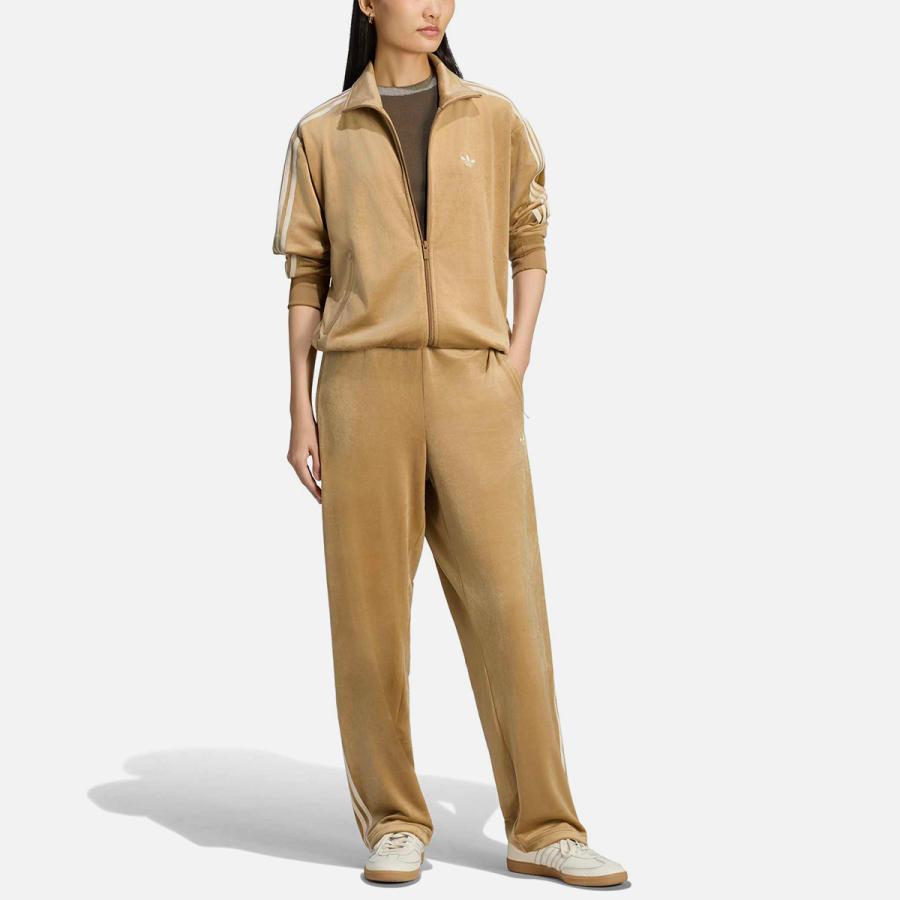 adidas FIREBIRD VELOUR TRACK PANTS アディダス ファイヤーバード ベロア トラック パンツ メンズ レディース CARDBOARD ベージュ LC8086 | adidas Originals | 03