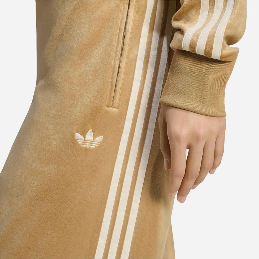 adidas FIREBIRD VELOUR TRACK PANTS アディダス ファイヤーバード ベロア トラック パンツ メンズ レディース CARDBOARD ベージュ LC8086 | adidas Originals | 04