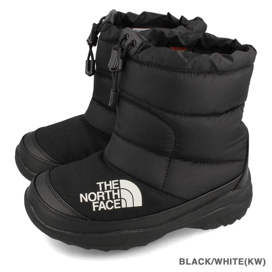 THE NORTH FACE K NUPTSE BOOTIE VII ザ ノース フェイス キッズ ヌプシ ブーティ VII 子ども ブーツ はっ水 レッド ブラック ゴールド 3色展開 NFJ52288｜lowtex｜02