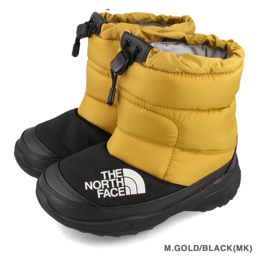 THE NORTH FACE K NUPTSE BOOTIE VII ザ ノース フェイス キッズ ヌプシ ブーティ VII 子ども ブーツ はっ水 レッド ブラック ゴールド 3色展開 NFJ52288｜lowtex｜06