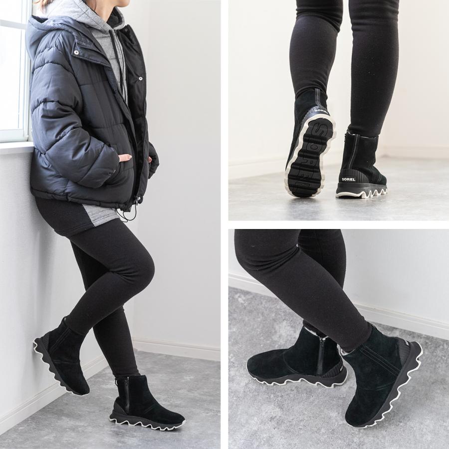 SOREL KINETIC SHORT WP ソレル キネティック ショート WP BLACK/SEA 