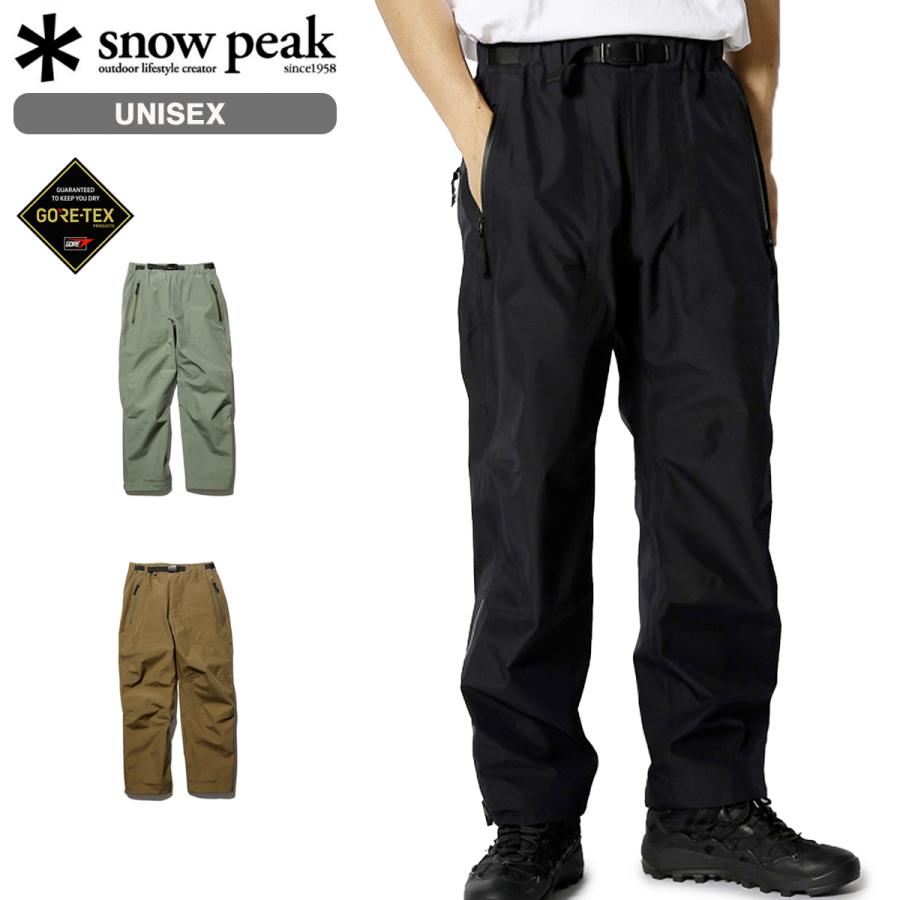 snow peak SNOW PEAK GORE-TEX RAIN PANTS スノーピーク snow peak SNOW PEAK GORE-TEX RAIN PANTS スノーピーク