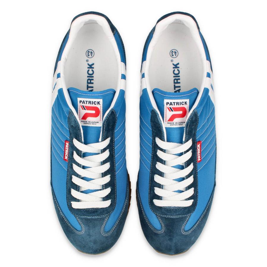 美品✨PATRICK パトリック マラソン ローカットスニーカー ブルー 42 PATRICK（パトリック） PATRICK MARATHON AQUA マラソン アクア 日本製