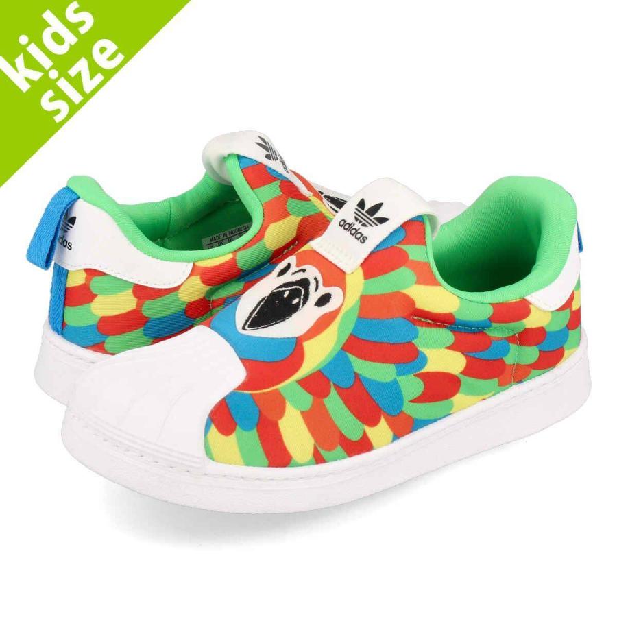 キッズサイズ 11 0 16 0cm Adidas Sst 360 I アディダス Sst 360 I Screaming Green Ftwr White Solar Red Q Q Lowtex 通販 Yahoo ショッピング