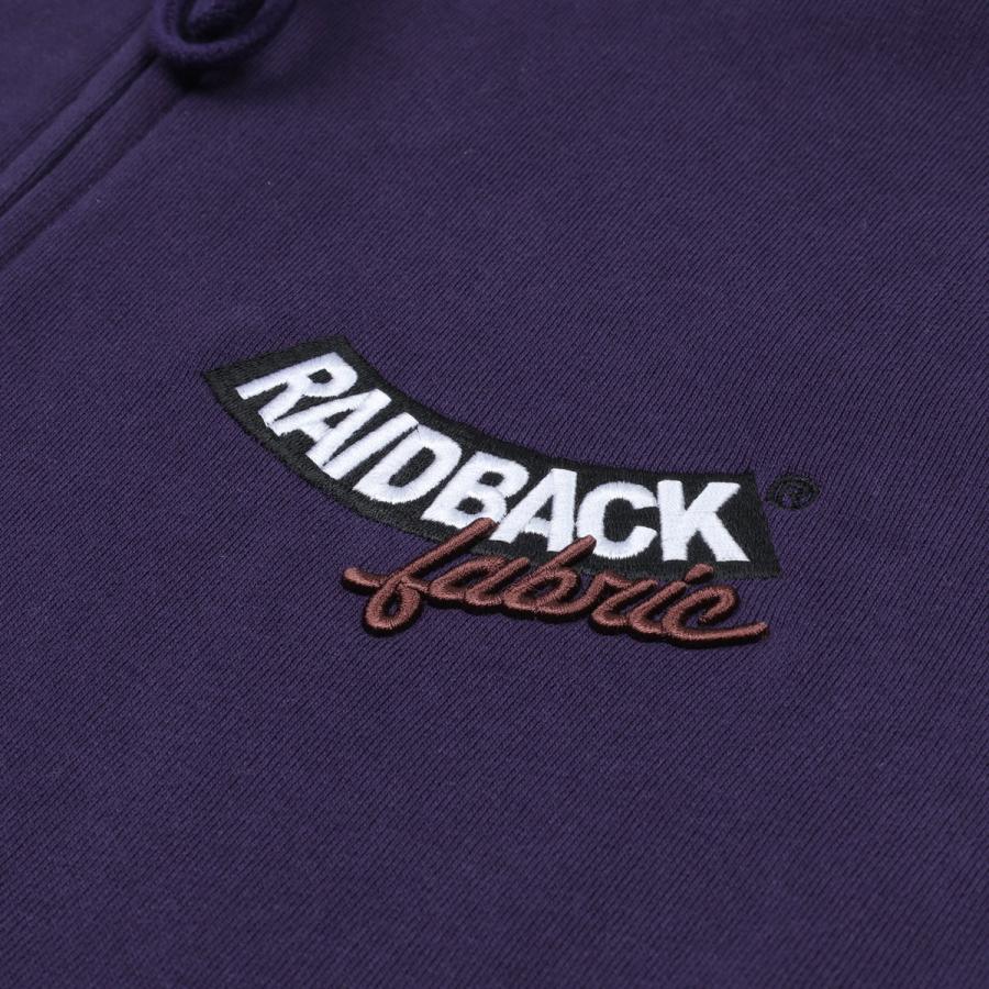 raidback fabric arch logo embroidery Zip Hoodie レイドバック 