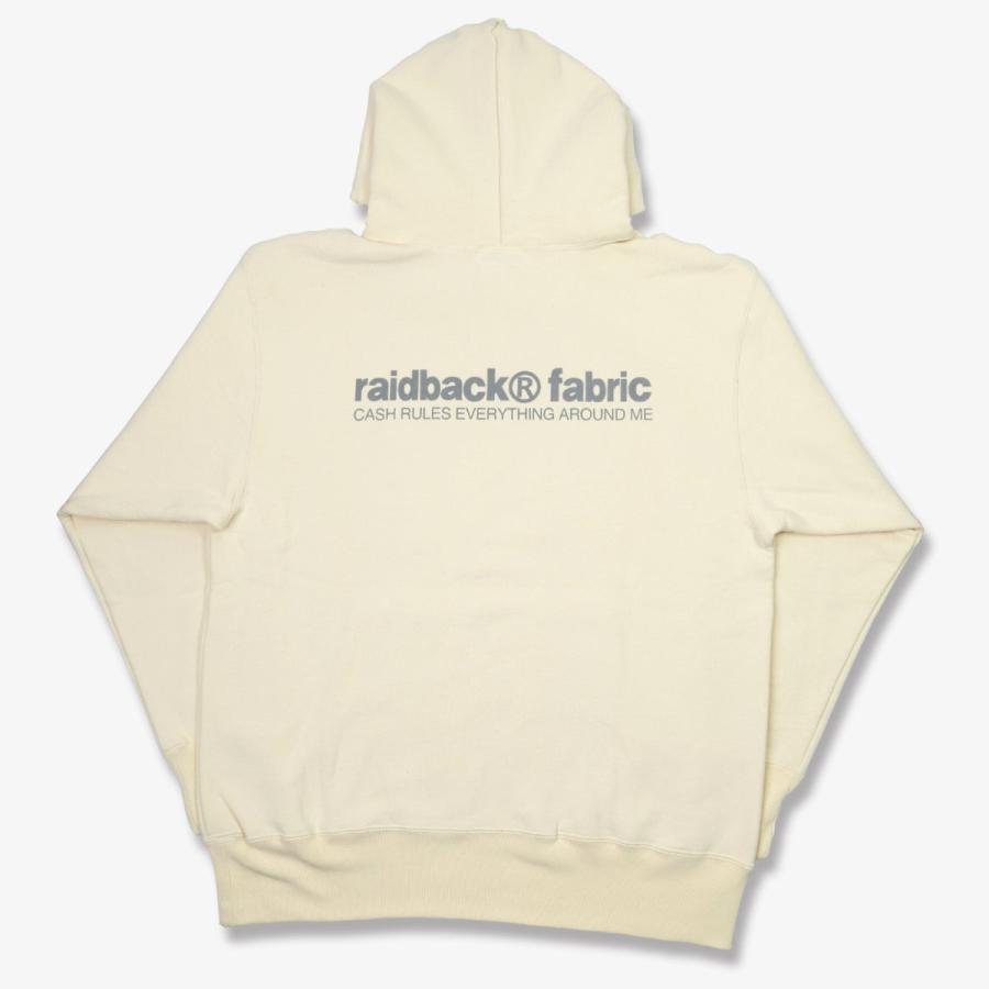raidback fabric C.R.E.A.M. BILL，Y'ALL Hooded Sweatshirt レイドバック ファブリック フーディー メンズ CREAM ベージュ RB-BILL-H-01-CU
