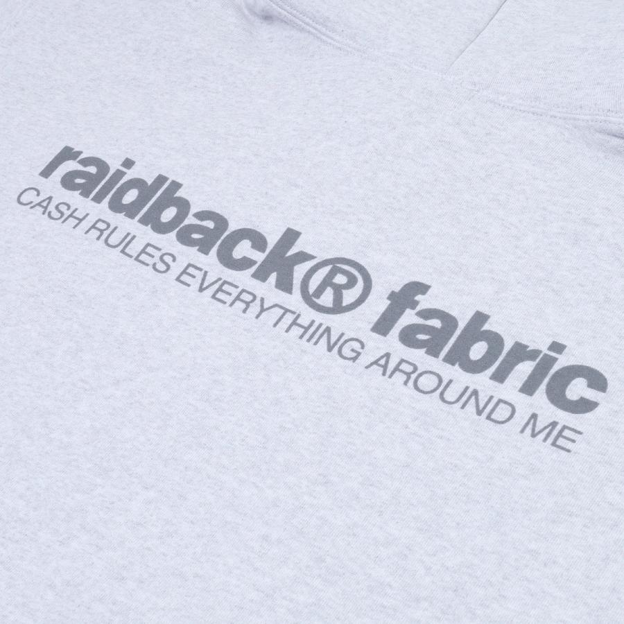 raidback fabric C.R.E.A.M. BILL，Y'ALL Hooded Sweatshirt レイドバック ファブリック フーディー メンズ ASH グレー RB-BILL-H-01-ST