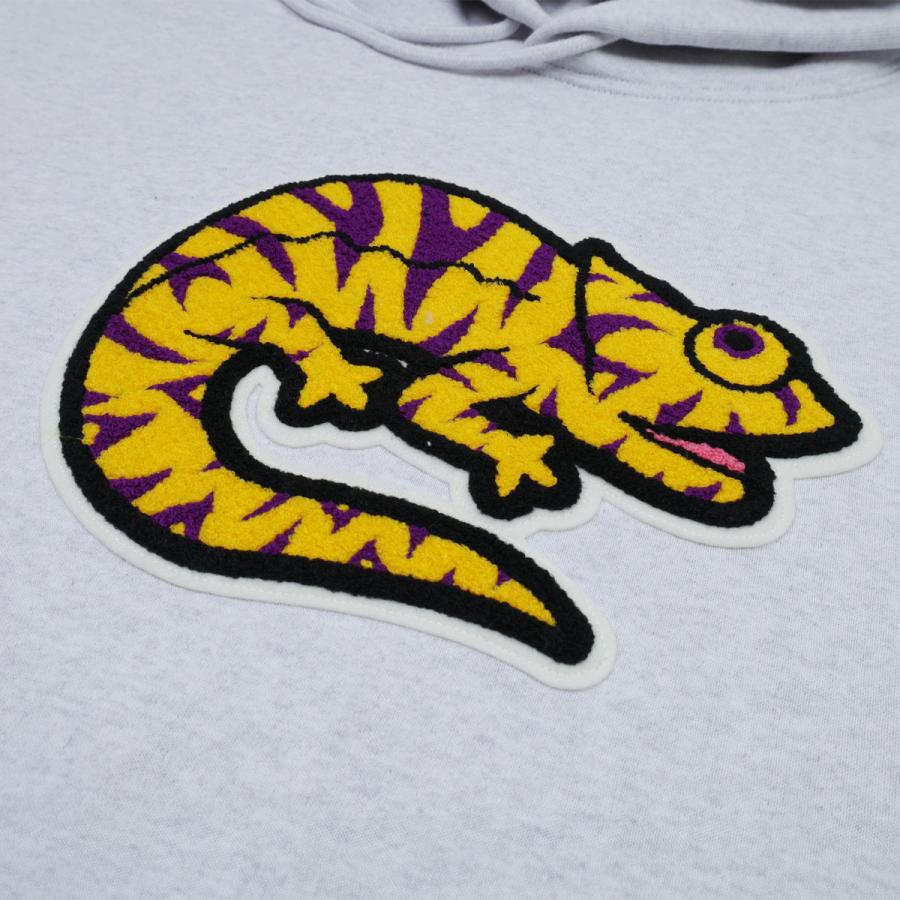 raidback fabric CRSB "Chameleon" Hoodie レイドバック ファブリック フーディー メンズ ASH/YELLOW/PURPLE グレー RB-CRSB-CHA-H-SYP