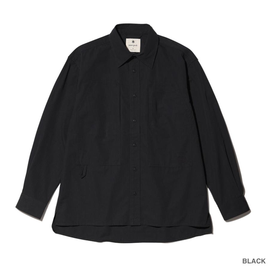 snow peak SNOW PEAK TAKIBI LIGHT RIPSTOP L/S SHIRT
