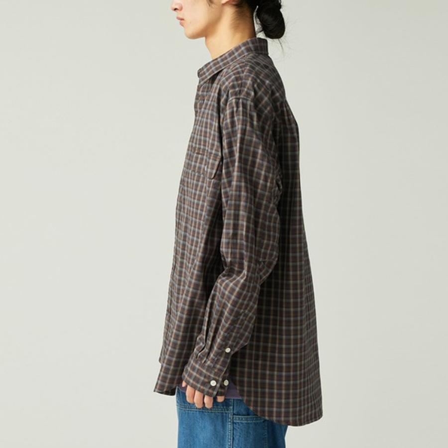 【美品】スノーピーク　チェックシャツ　レディースS snow peak（スノーピーク） 【30%OFF】 SNOW PEAK ORGANIC COTTON