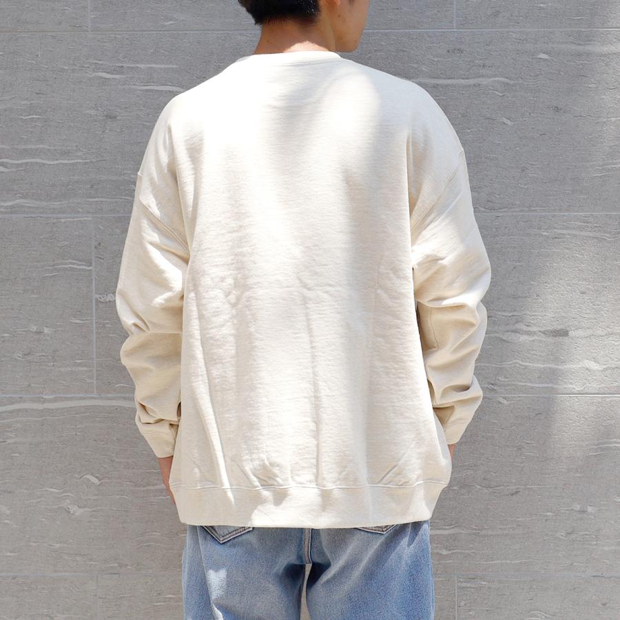 SNOW PEAK RECYCLED COTTON SWEAT CREWNECK スノーピーク リサイクル