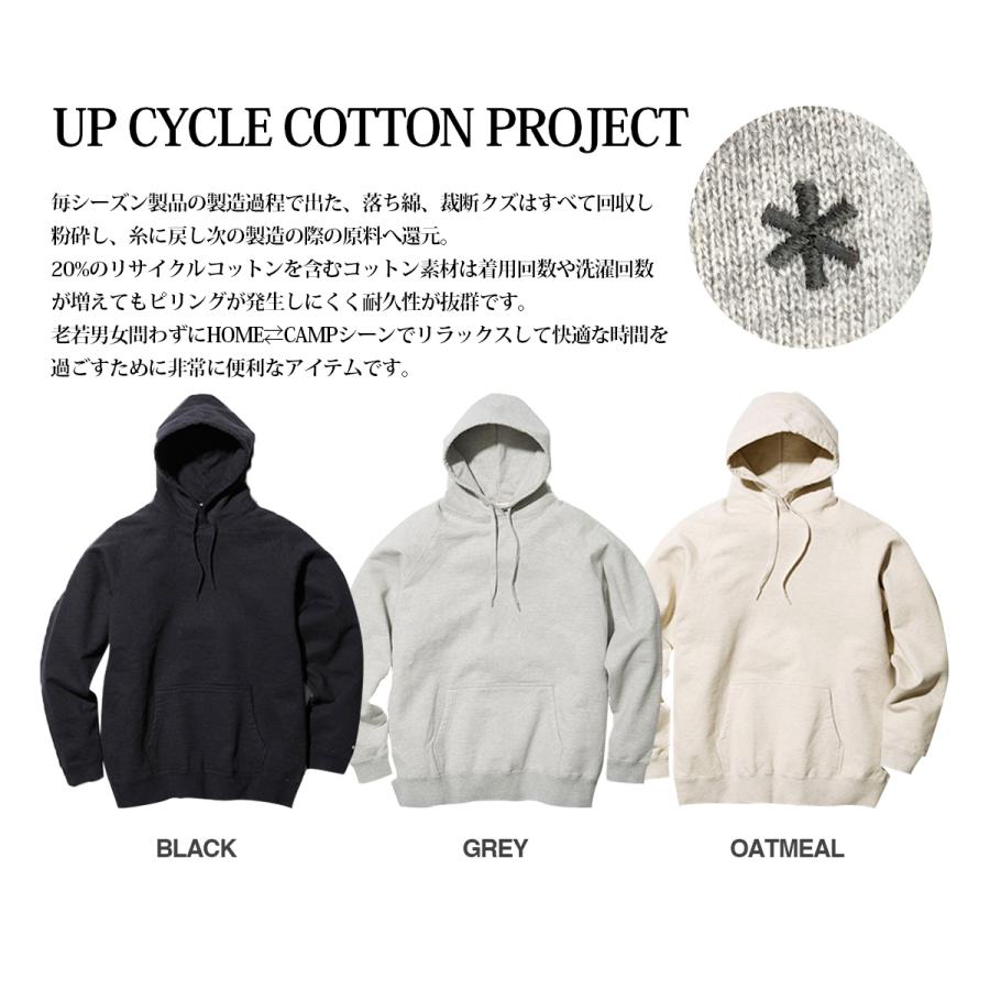snow peak SNOW PEAK RECYCLED COTTON SWEAT HOODIE