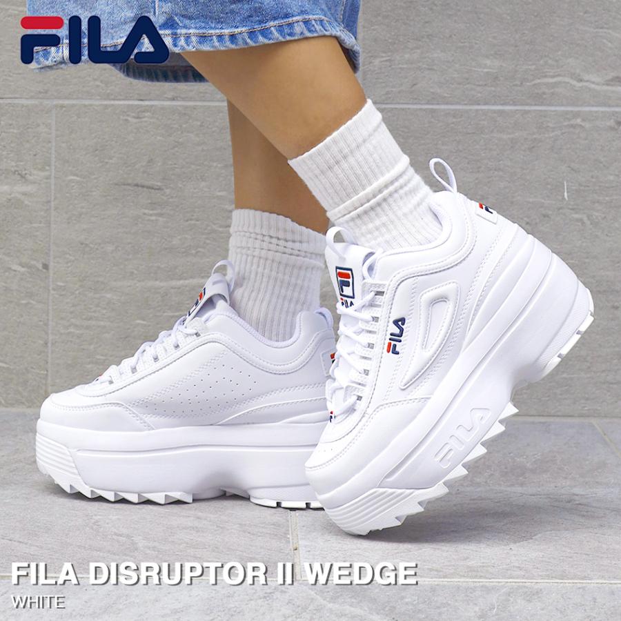 FILA DISRUPTOR II WEDGE フィラ ディスラプター 2 ウェッジ FILA DISRUPTOR II WEDGE フィラ ディスラプター 2 ウェッジ