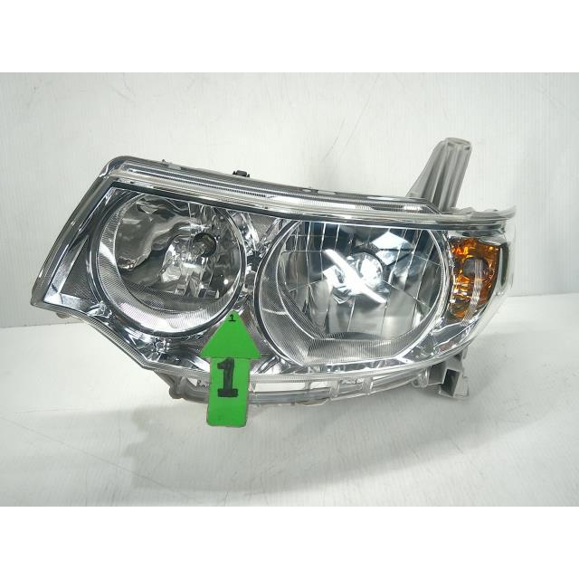 ダイハツタントカスタムX ヘッドランプ左 タントカスタム X L375S 純正 HIDヘッドライト 左 助手席側 点灯OK