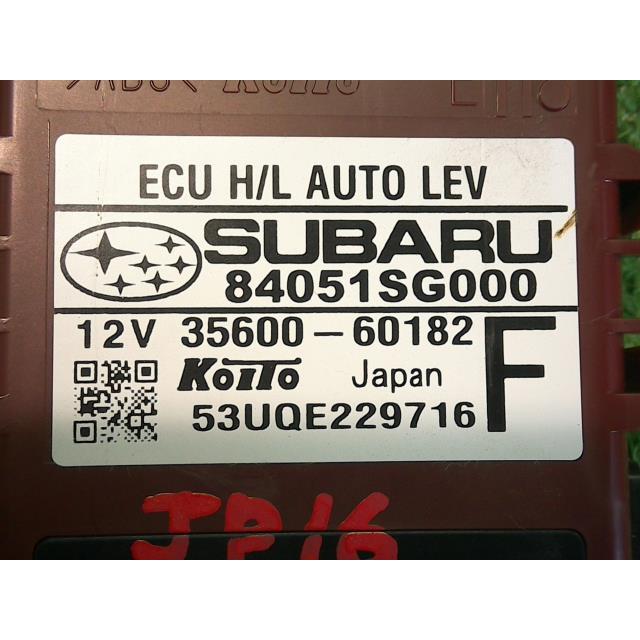 フォレスター DBA-SJ5 「ヘッドライトオートレベリングECU」 2.0I-L