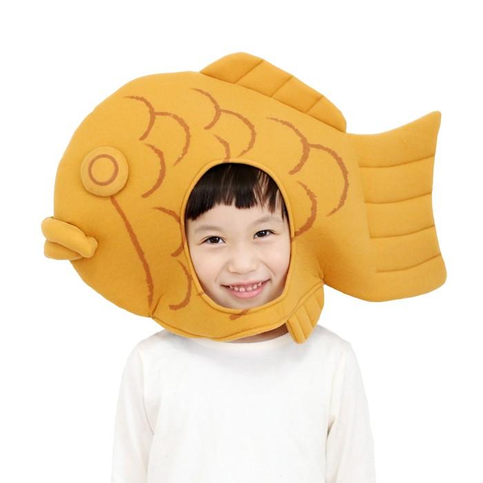 かぶりもん たい焼きかぶりもの/たいやき ハロウィン かぶりもの なりきり コスプレ かわいい 仮装 変装 | 