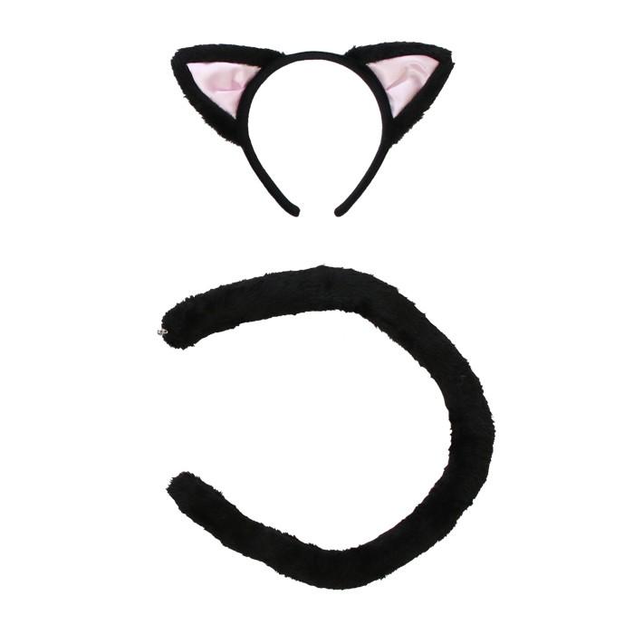 どうぶつカチューシャとしっぽ けもみみしっぽセット 黒ねこ/アニマル 動物 なりきり コスプレ 仮装 コスチューム パーティー ハロウィン イースター |  | 03