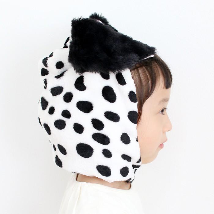 もふもふダルメシアン/写真撮影 パーティー イベント 撮影小物 男女兼用 かわいい かぶりもの 男の子 女の子 仮装 パーティーグッズ アニマル どうぶつ |  | 02