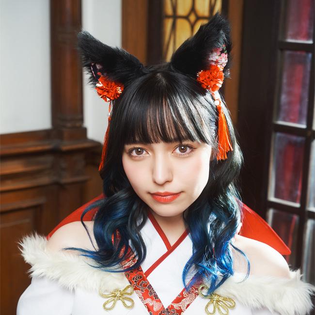 和柄カチューシャ 黒猫 909477 |  | 06