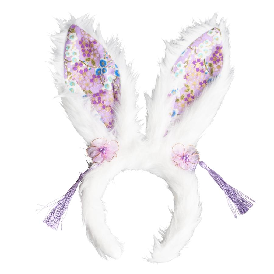 和柄カチューシャ 白うさぎ 909484 |  | 02