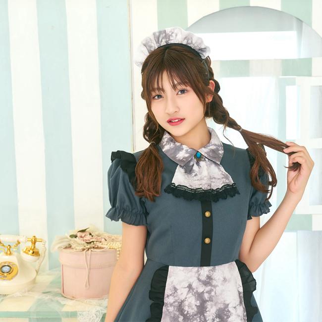 ハロウィンコスチューム キッズ ジュニア 女の子 COSCHU! アンティークメイド メイド服 コスプレ |  | 01