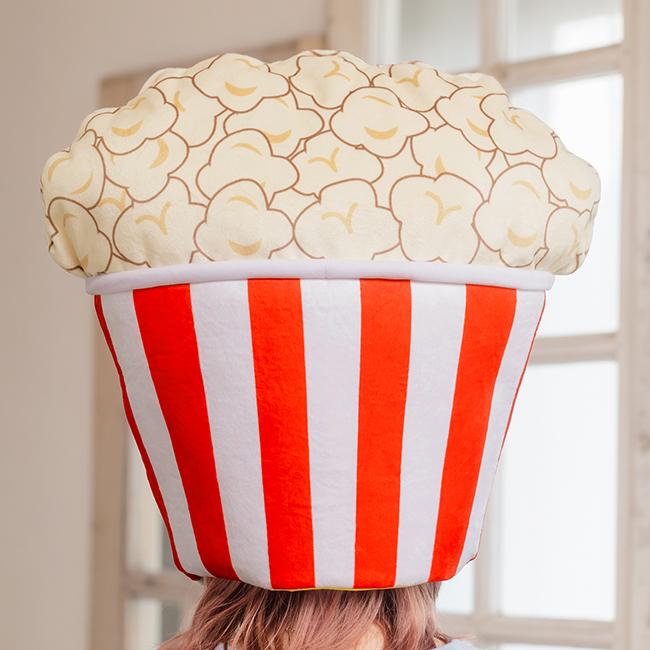 ハロウィンコスチューム かぶりもの かぶりもん ポップコーンかぶりもの 仮装 キッズ ジュニア 大人 簡単 コスプレ おもしろ仮装 |  | 03