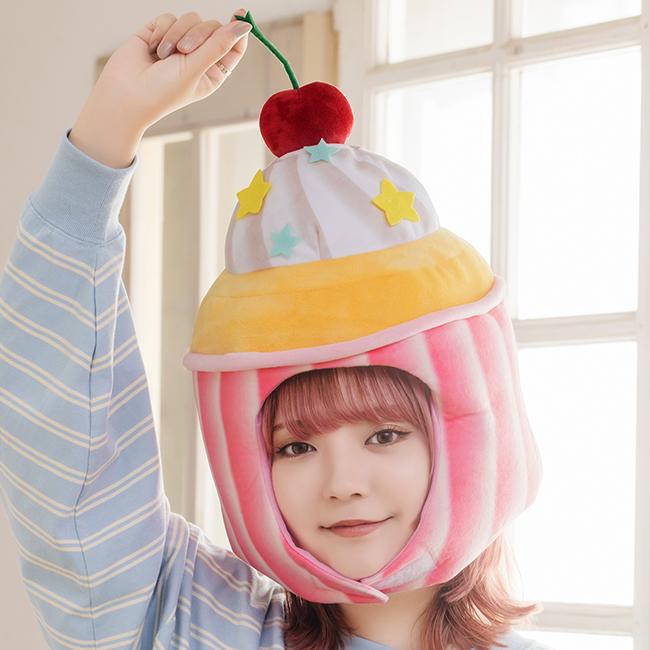 ハロウィンコスチューム かぶりもの かぶりもん カップケーキかぶりもの 仮装 キッズ ジュニア 大人 簡単 コスプレ 誕生日 |  | 01