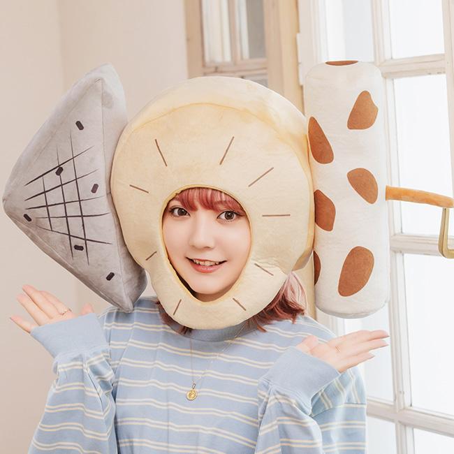 ハロウィンコスチューム かぶりもの かぶりもん おでんかぶりもの 仮装 キッズ ジュニア 大人 簡単 コスプレ おもしろ仮装 |  | 01