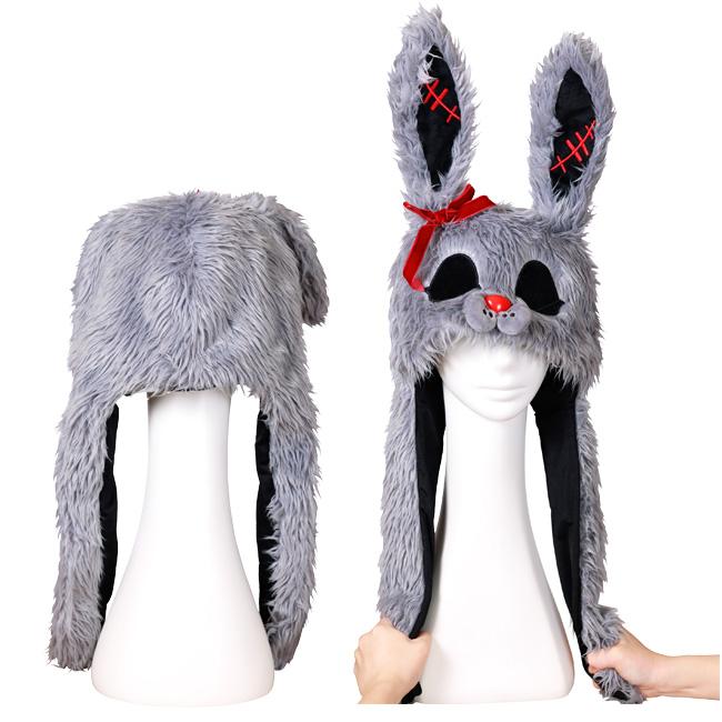 ハロウィンコスチューム かぶりもの 動く パタパタハット パタパタハット ホラーラビット うさぎ アニマル 動物 仮装 キッズ ジュニア 大人 簡単 キャラクター |  | 05