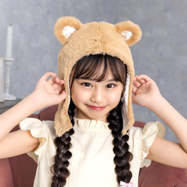 ハロウィン コスプレ くま かぶりもの 仮装グッズ もふもふくまたん 熊 ベージュ キッズ 子供 |  | 01