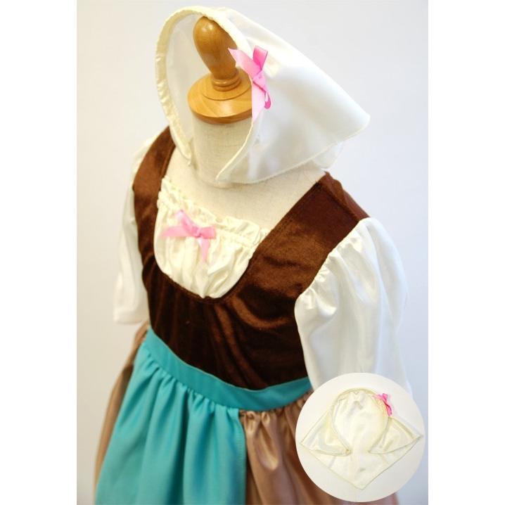 変身前のシンデレラ　ワンピースドレス/ハロウィン　仮装　子供　コスチューム　プリンセス　女の子　コスプレ　キッズ用プリンセスドレス |  | 10