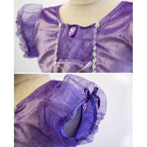 ちいさなラベンダープリンセス/ハロウィン　衣装　仮装　子供　コスチューム　プリンセス　女の子　コスプレ　キッズ用プリンセスドレス |  | 02