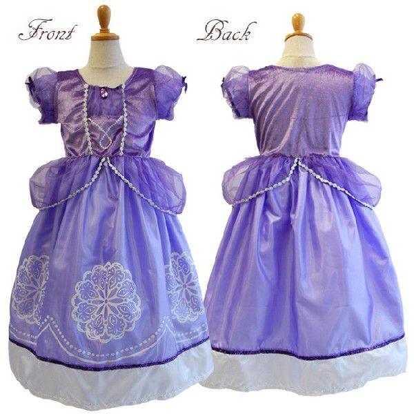 ちいさなラベンダープリンセス/ハロウィン　衣装　仮装　子供　コスチューム　プリンセス　女の子　コスプレ　キッズ用プリンセスドレス |  | 04