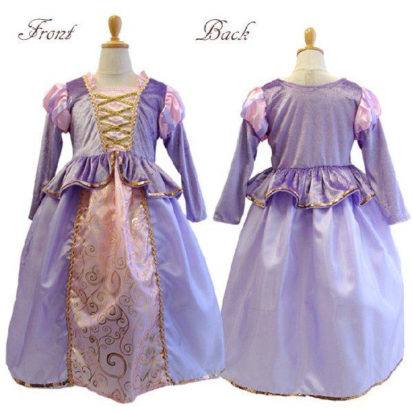 クラシックラベンダープリンセス/ハロウィン　衣装　仮装　子供　コスチューム　プリンセス　女の子　コスプレ　キッズ用プリンセスドレス |  | 04