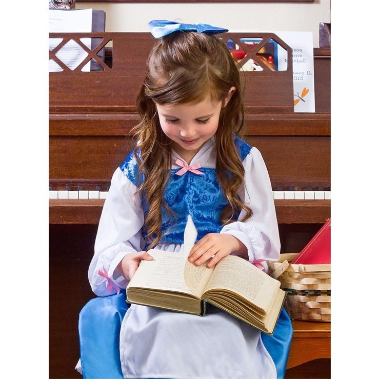 美女と野獣 エプロンワンピースドレス/ハロウィン　仮装　子供　コスチューム　プリンセス　女の子　コスプレ　キッズ用プリンセスドレス |  | 08