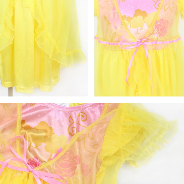 なりきりプリンセス ナイトドレス パジャマ＆ふんわりガウンセット イエロービューティー |  | 10