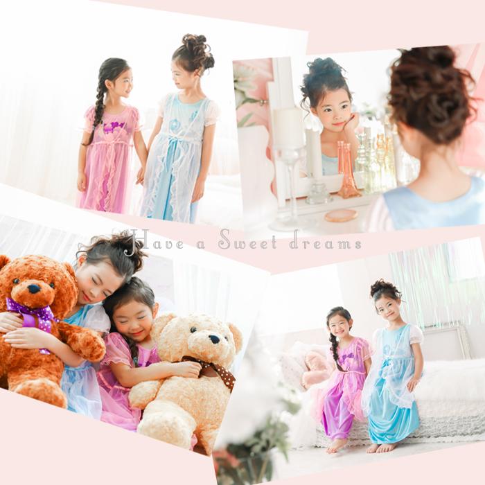 なりきりプリンセス ナイトドレス パジャマ＆ふんわりガウンセット イエロービューティー |  | 05